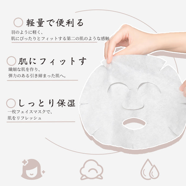 MITOMO 個別パパイヤ清潔感 フェイシャルエッセンスマスク400枚(10枚入りx40箱)箱売り【W-MTSS00512-B-5Jx040】