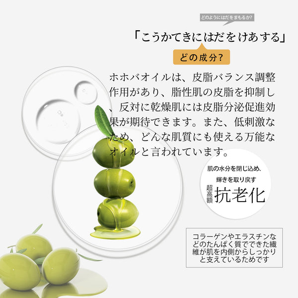 MITOMOナチュラルホホバオイルスージングフェイシャルエッセンスマスク- ホホバオイルで肌を保護＆癒す！毎日のスキンケアに最適！【MTSS00512-C-2Jx003】