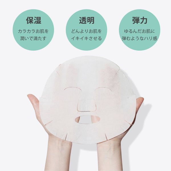 MITOMO <日本製＞ ヒアルロン酸シカ ウィークリー マスクパック 7 - 日本製の高品質基準に基づいた信頼性抜群の保湿マスク【CCSA00001-B-100】
