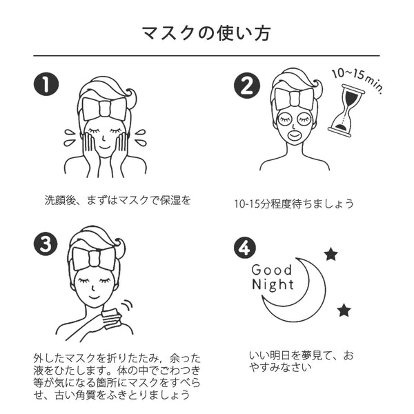 MITOMO <日本製＞ ヒアルロン酸シカ ウィークリー マスクパック 7 - 日本製の高品質基準に基づいた信頼性抜群の保湿マスク【CCSA00001-B-100】