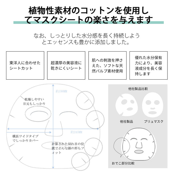 MITOMO  <日本製＞　ナチュラルアスタキサンチンエイジングケアフェイシャルエッセンスマスク/100枚-若々しい肌を手に入れる！【MTSS00516-E-4x010】